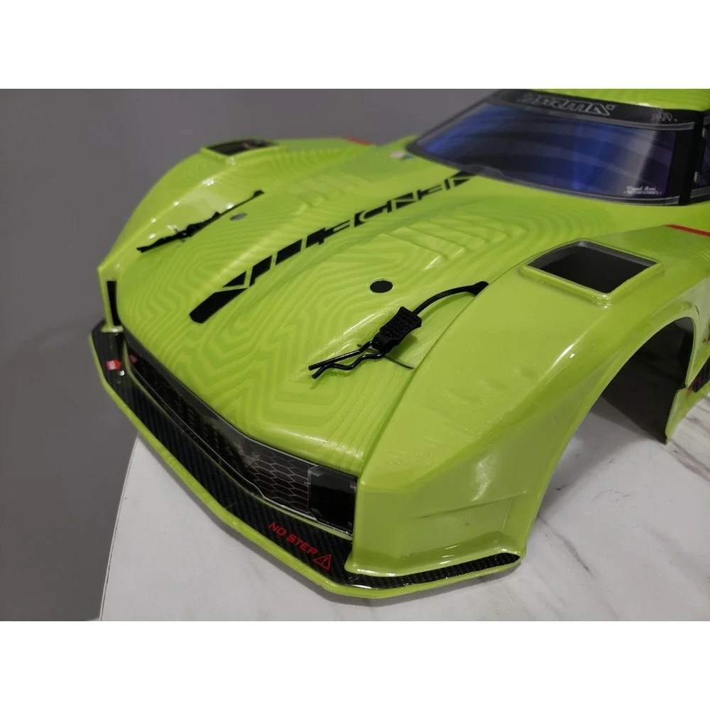 Arrma Vendetta 4x4 All Road 3s BLX Painted Decaled Body Green REPLACEMENT SHELL